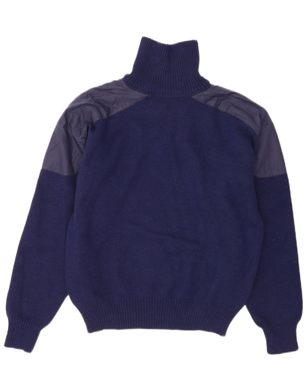 Męski sweter zapinany na guziki Conte of Florence IT 52, duży granatowy