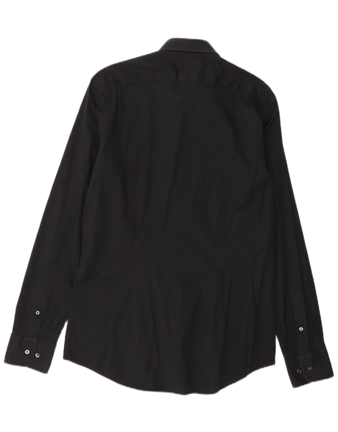 CALVIN KLEIN Mens Slim Fit Shirt Large Black