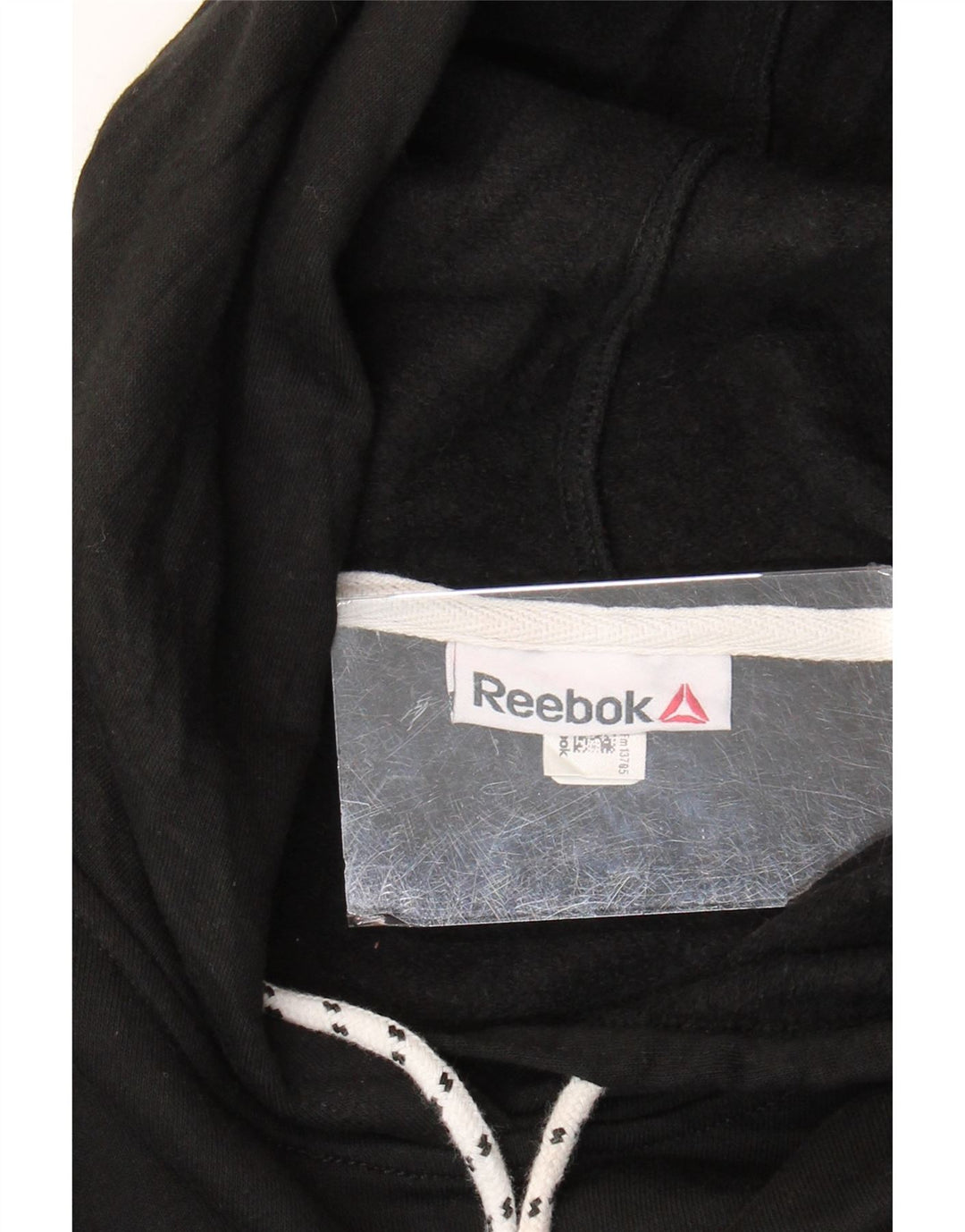 Damska bluza z kapturem Reebok Graphic Oversize UK 16, duża, czarna