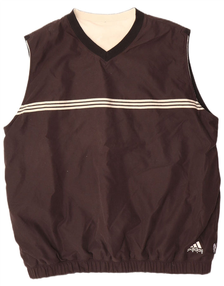 Męski dres ADIDAS Climashell bez rękawów, UK 48/50 XL, czarny