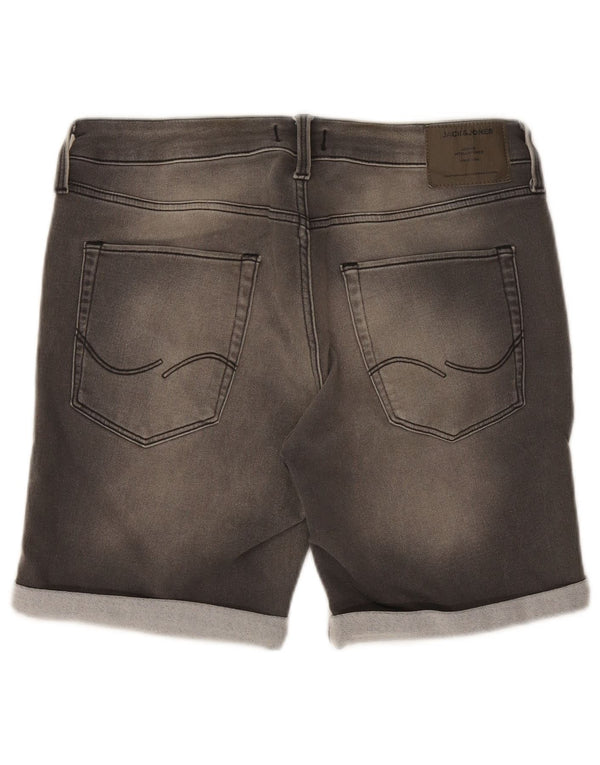 Męskie spodenki jeansowe Jack & Jones XL W38, szare, bawełniane