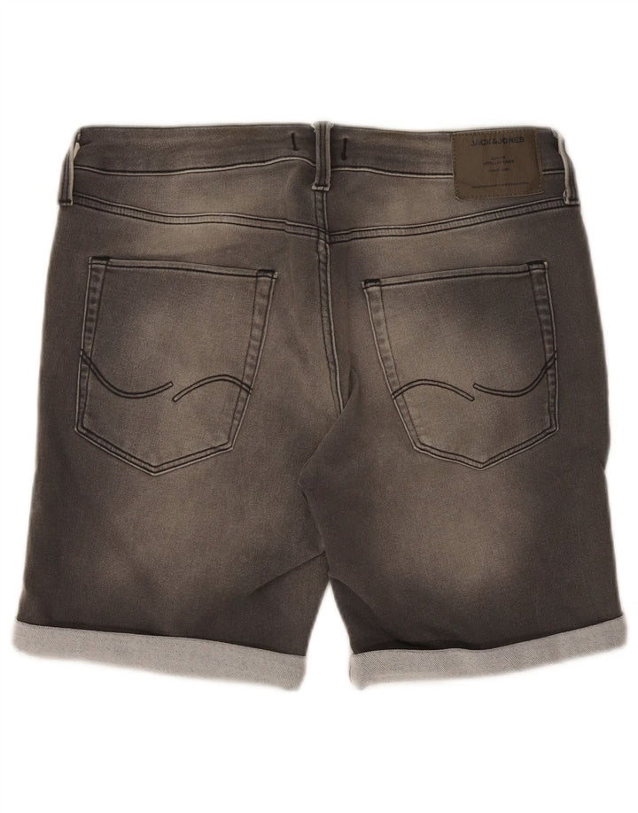 Męskie spodenki jeansowe Jack & Jones XL W38, szare, bawełniane