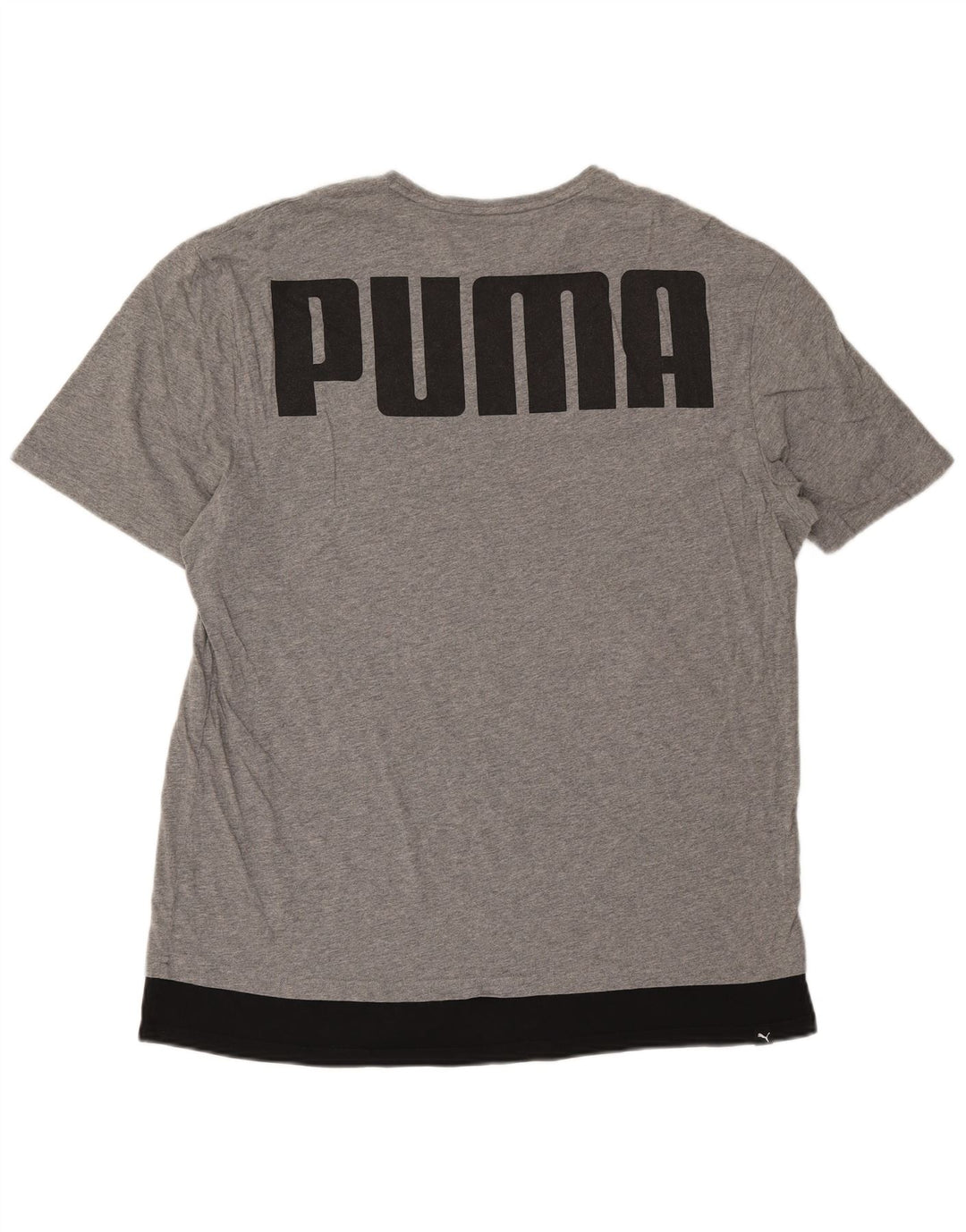 Męski T-shirt z grafiką Puma, XL, szary