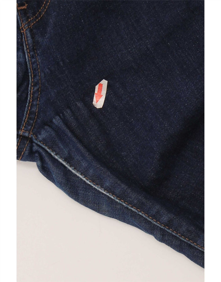 Damskie jeansy wyszczuplające Levi's W32 L34 Granatowa bawełna