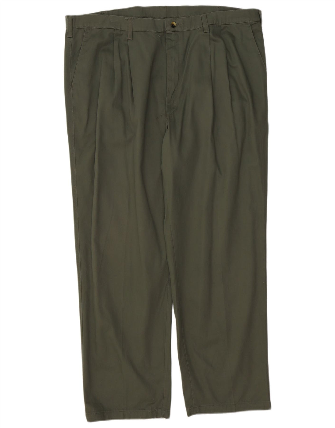 Męskie spodnie chino WRANGLER Timber Creek Pegged W42 L30, bawełna khaki