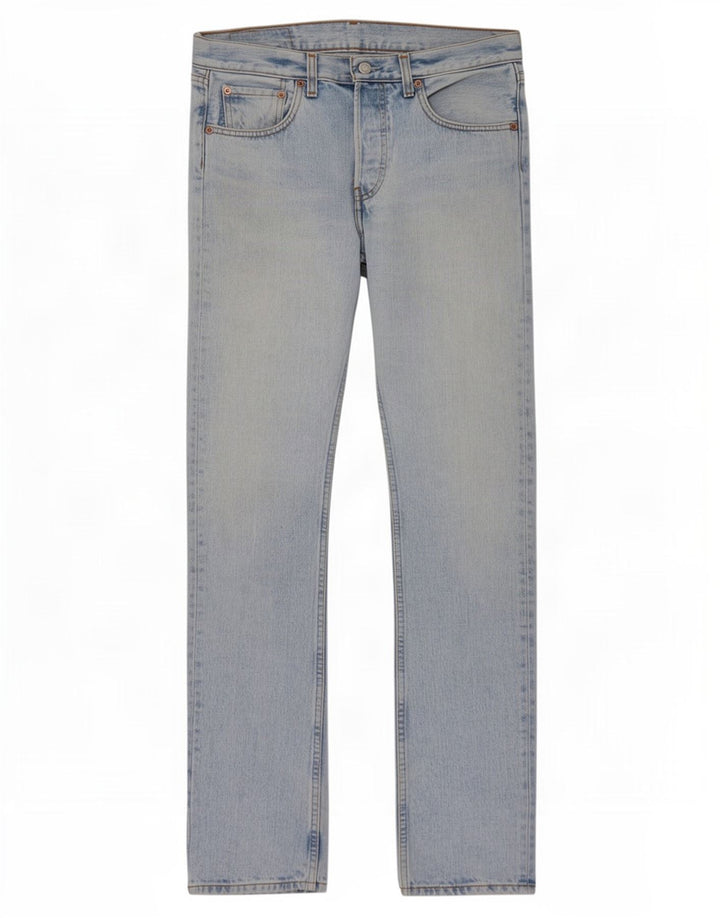 Męskie dżinsy Levi's 513 Straight W31 L34 Niebieskie