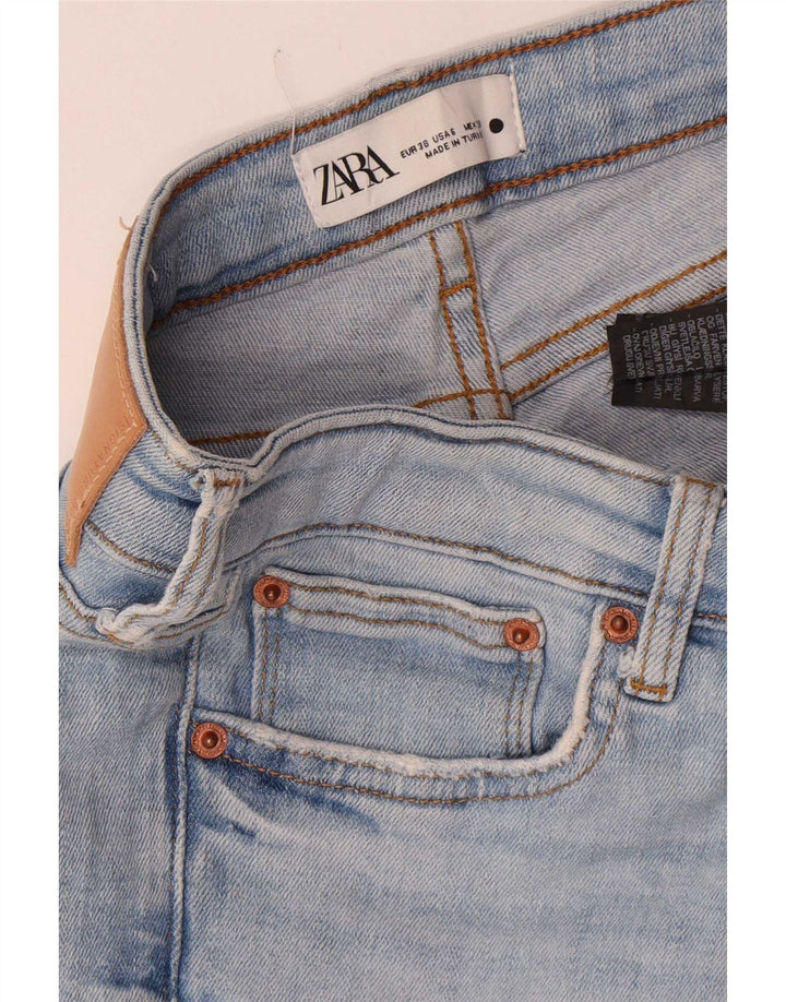 Dżinsy damskie Zara EU 38 Small W28 L27 Niebieskie bawełniane