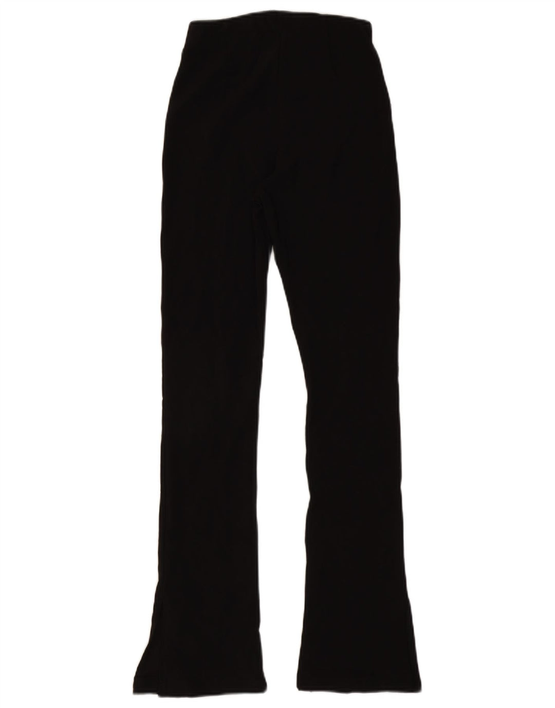 Spodnie damskie Zara Flare, małe, W26 L30, czarne, poliestrowe