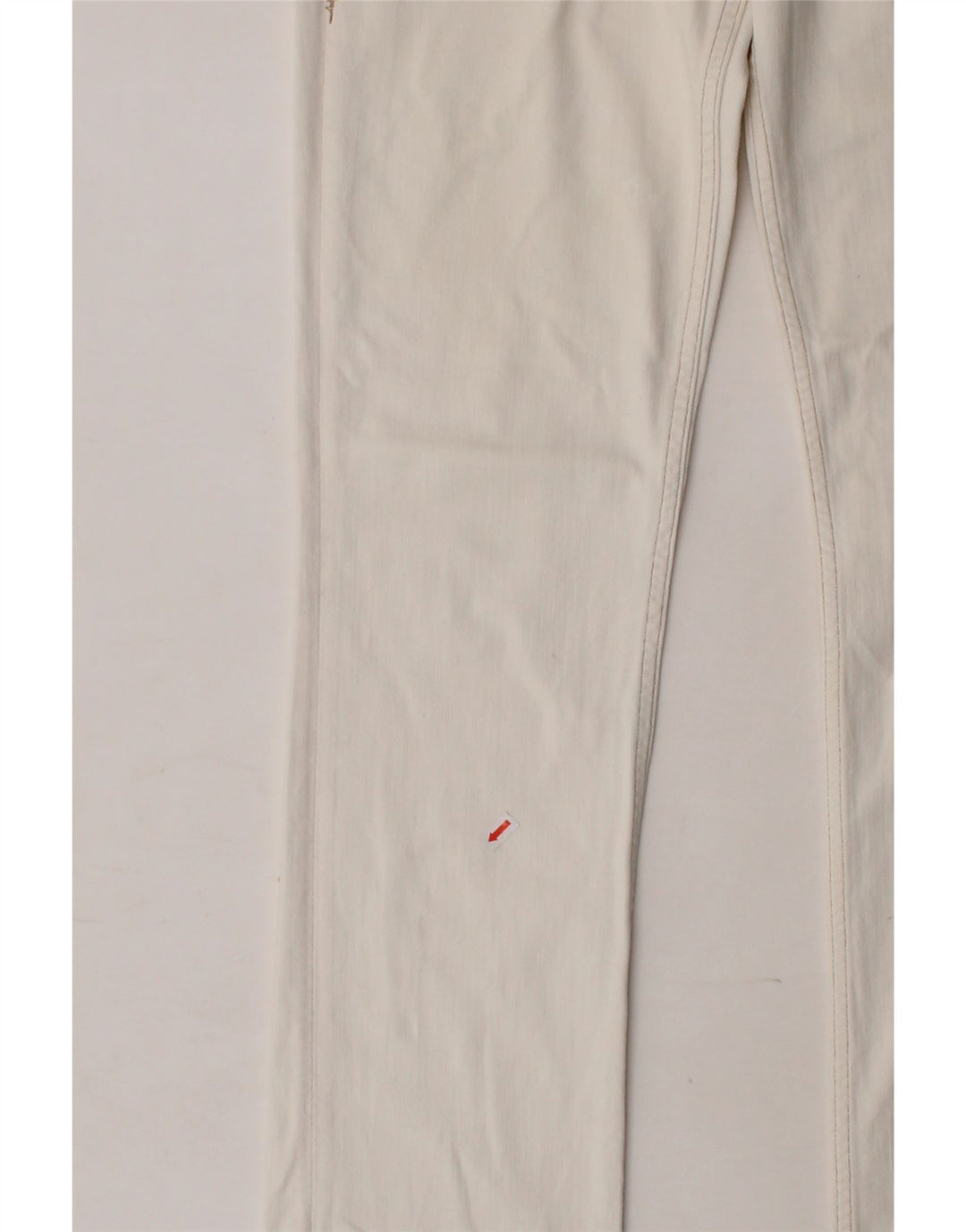 LEVI'S Womens Straight Jeans W30 L34 White Cotton Vintage Levi's and Second-Hand Levi's from Messina Hembry 