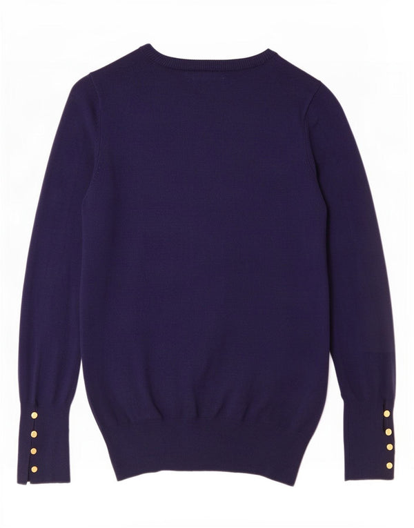 Sweter damski Zara Cardigan UK 10 Small, granatowy, wiskoza
