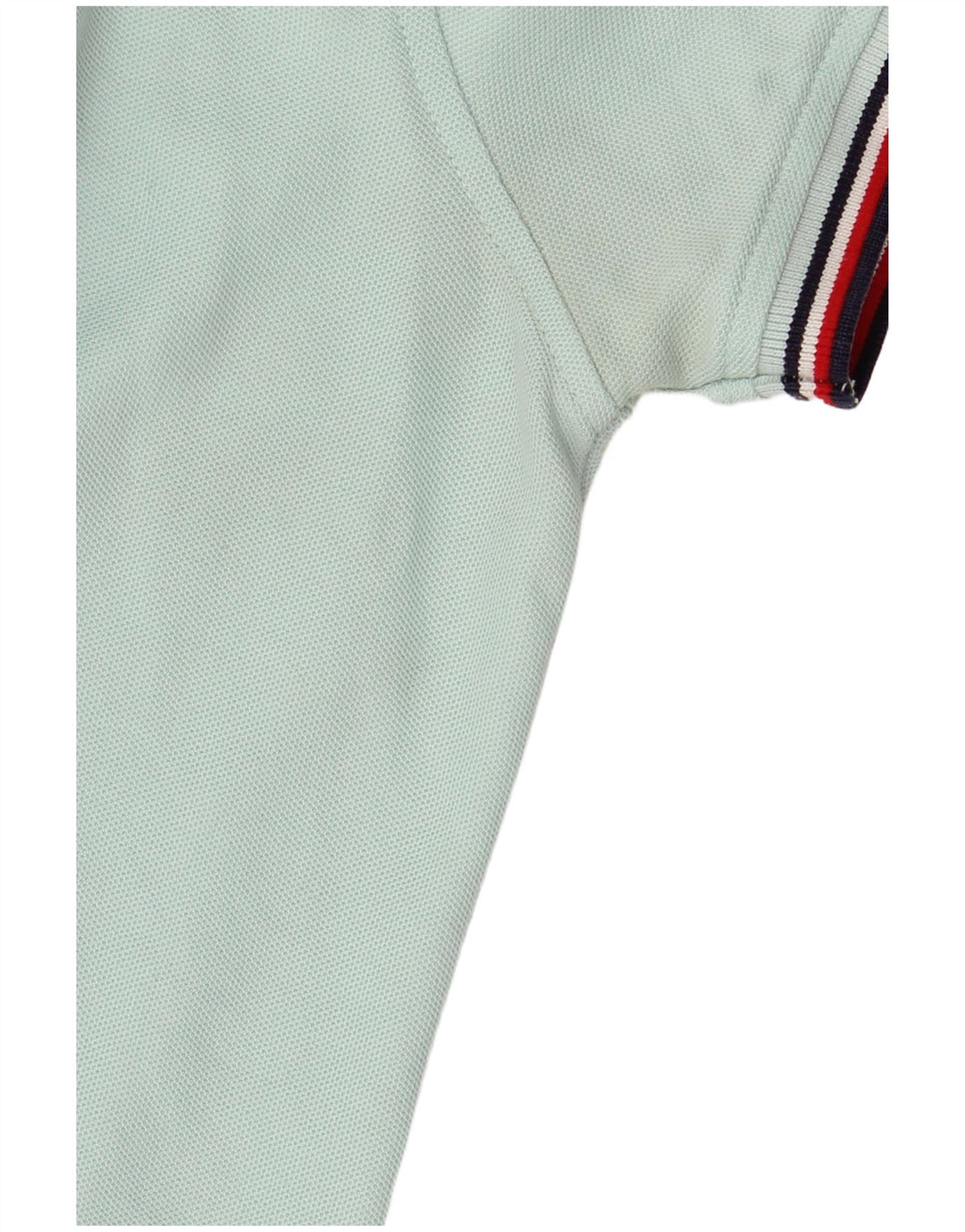 Męska koszulka polo Tommy Hilfiger o regularnym kroju, średnia turkusowa bawełna