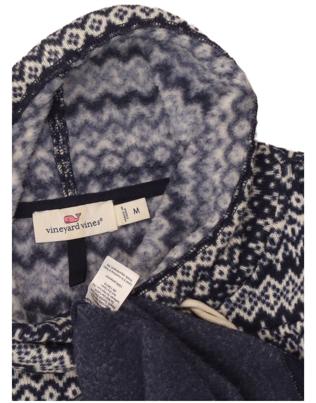 Bluza damska VINEYARD VINES UK 14 Średni granat Fair Isle