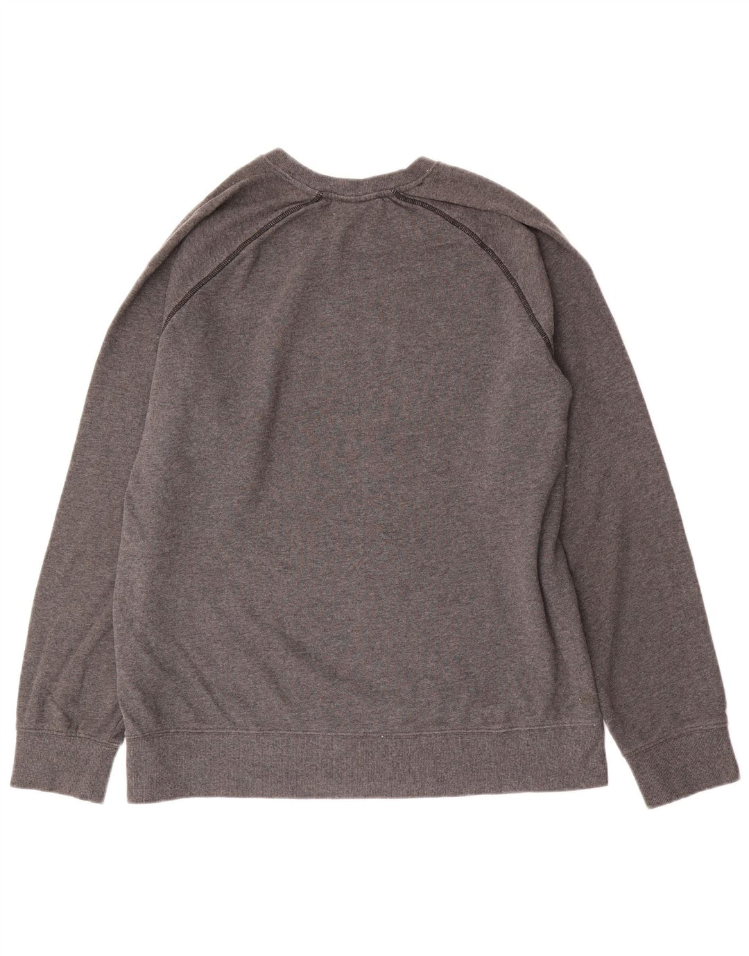 Męska bluza Reebok z grafiką, duża, szara, bawełniana