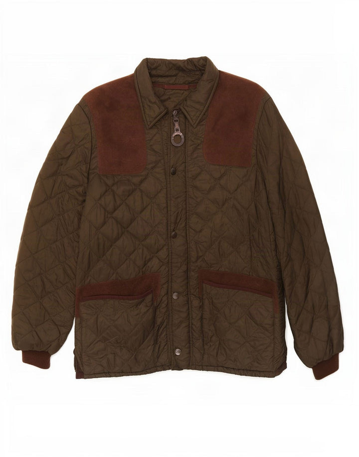 Męska pikowana kurtka Barbour rozmiar 42 XL, kolor zielony