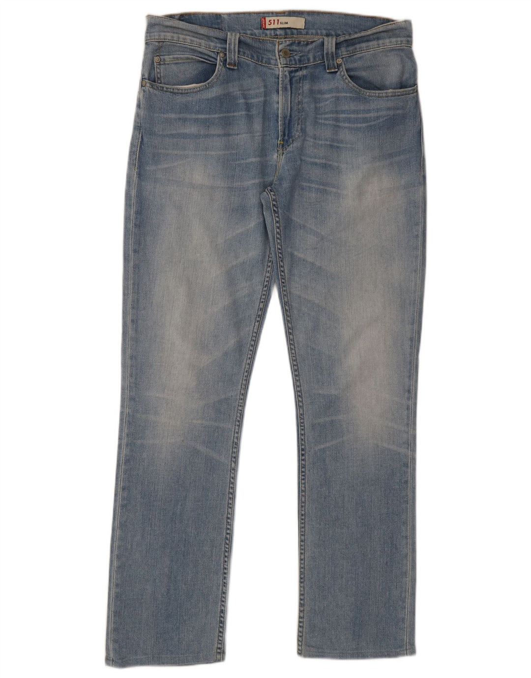 Męskie jeansy Levi's 511 Slim W36 L32 Niebieska bawełna