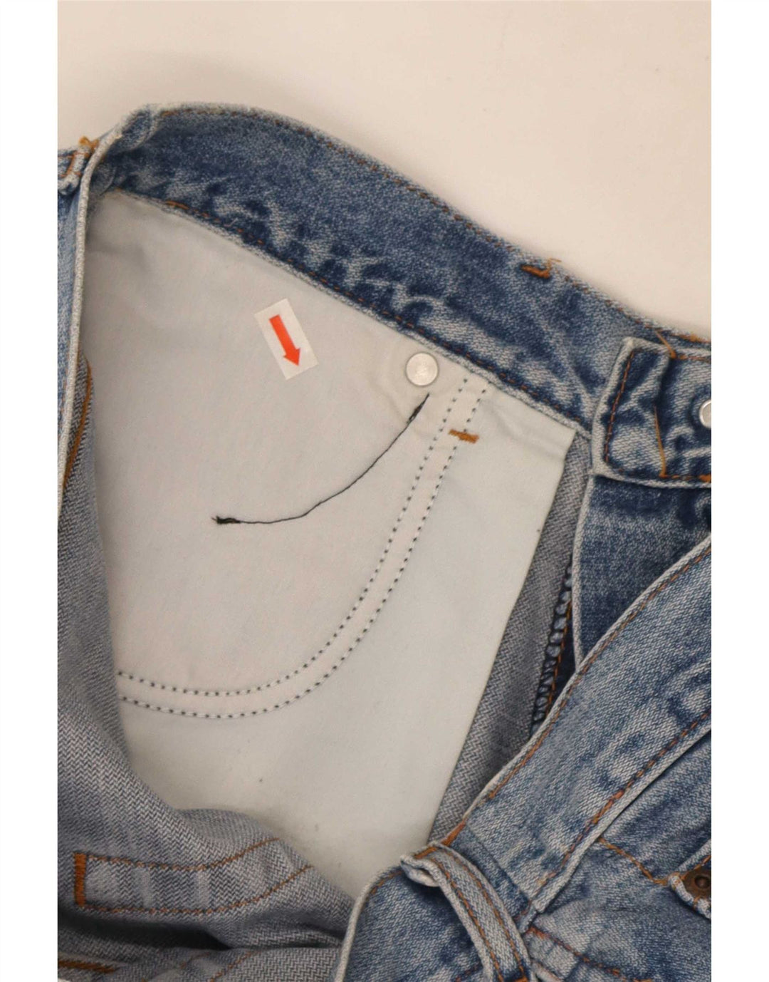 Męskie proste dżinsy Wrangler W30 L32 niebieskie