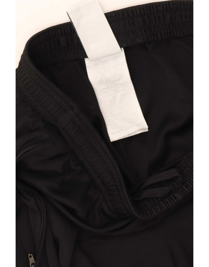 Męskie spodnie dresowe Nike Dri Fit, poliester w kolorze średniej czarnej kolorystyki