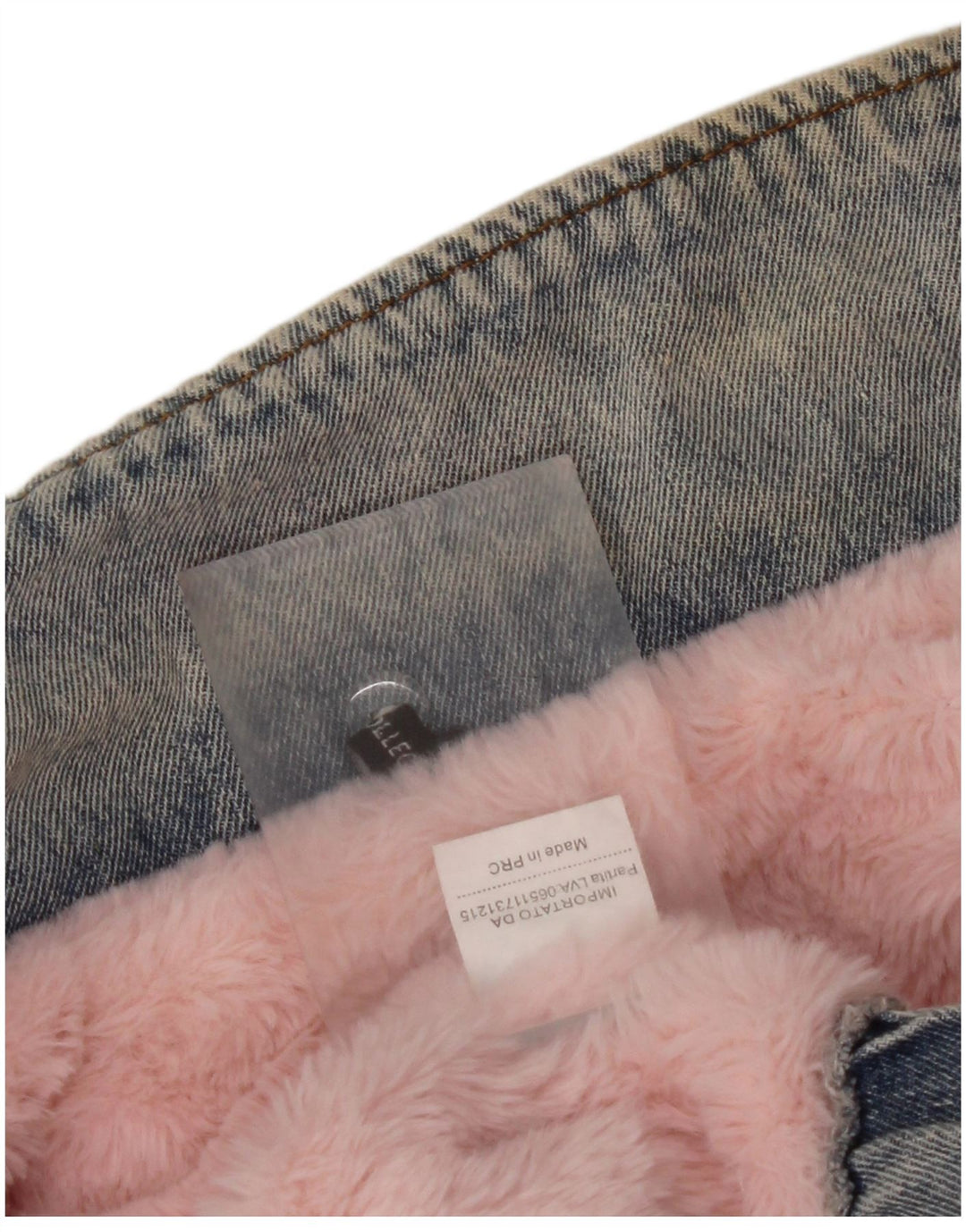 NOWA KOLEKCJA Damska kurtka dżinsowa oversize z rękawem 3/4 UK 10 Small Blue