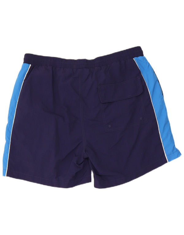 Męskie spodenki kąpielowe Lyle & Scott 2XL Granatowy Nylon z blokami kolorów