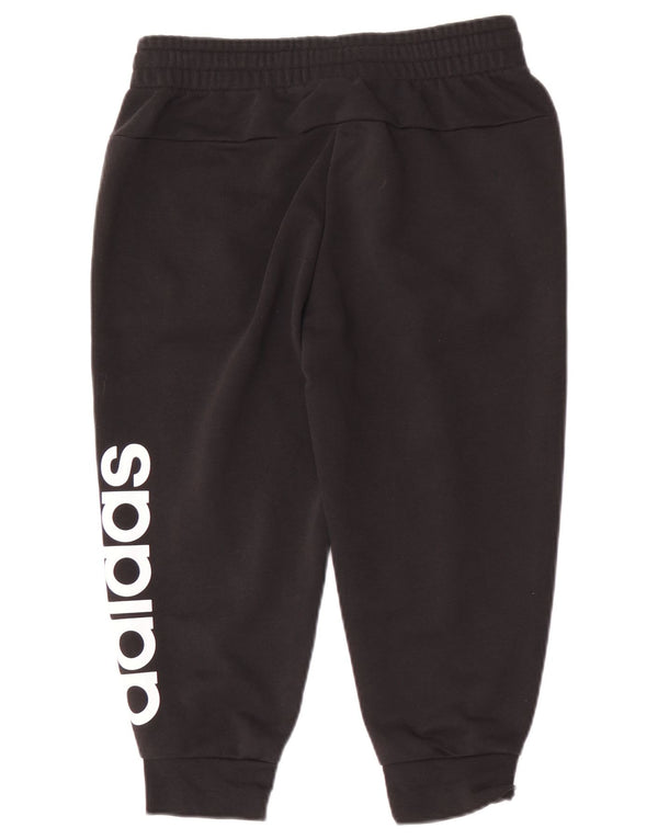 Damskie spodnie dresowe Adidas Graphic Capri Joggers UK 8/10 Small Black