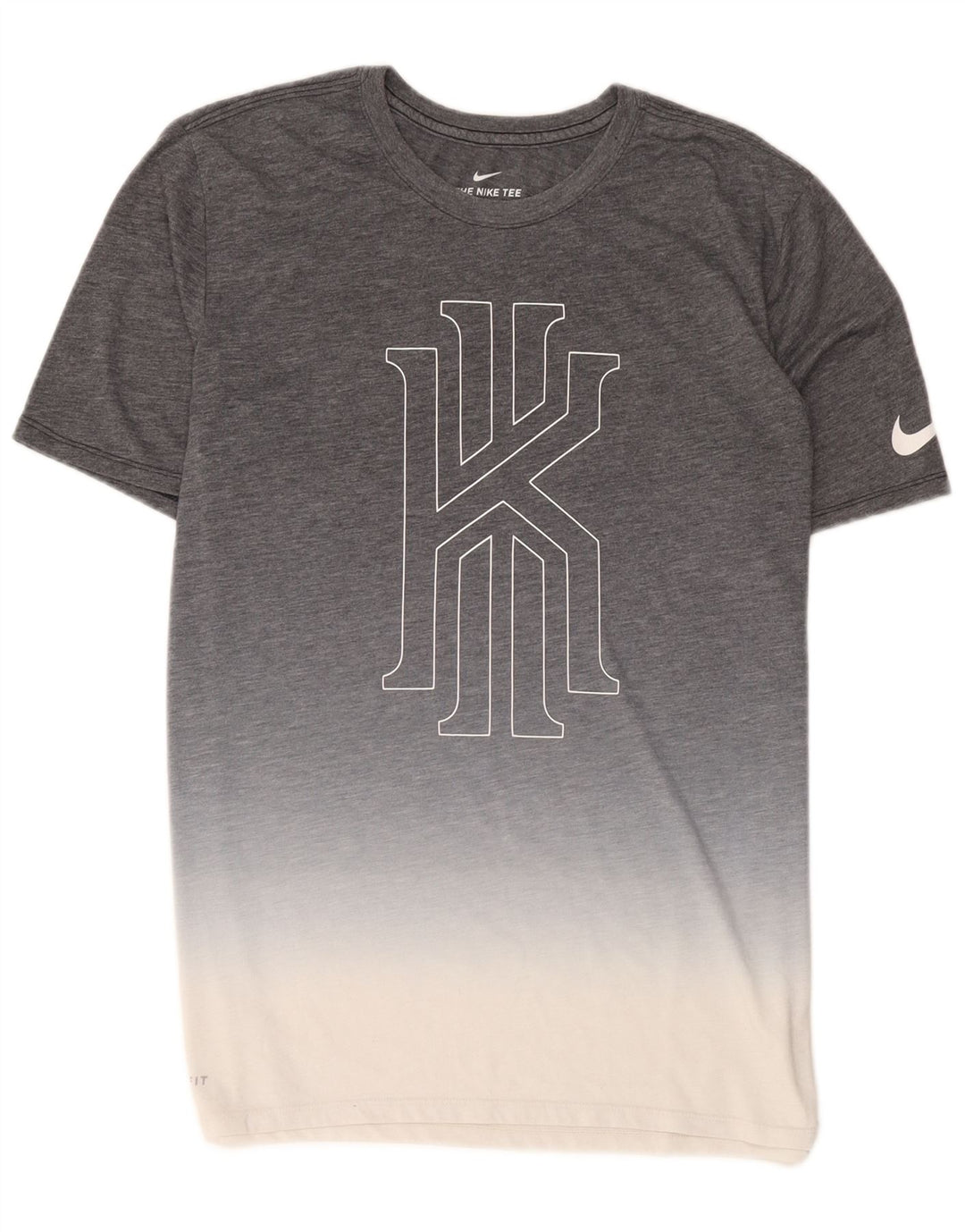 Męski T-shirt z grafiką Nike, duży, szary Tie Dye