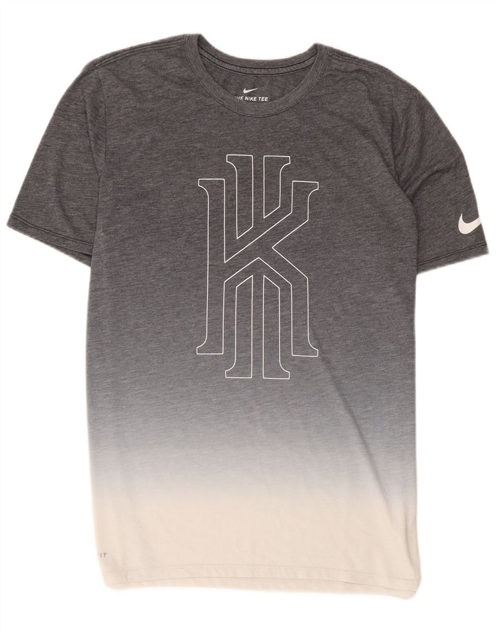 Męski T-shirt z grafiką Nike, duży, szary Tie Dye