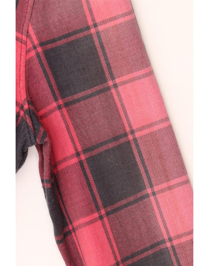 Męska koszula flanelowa LEVI'S, bawełniana w średnią czerwoną kratkę