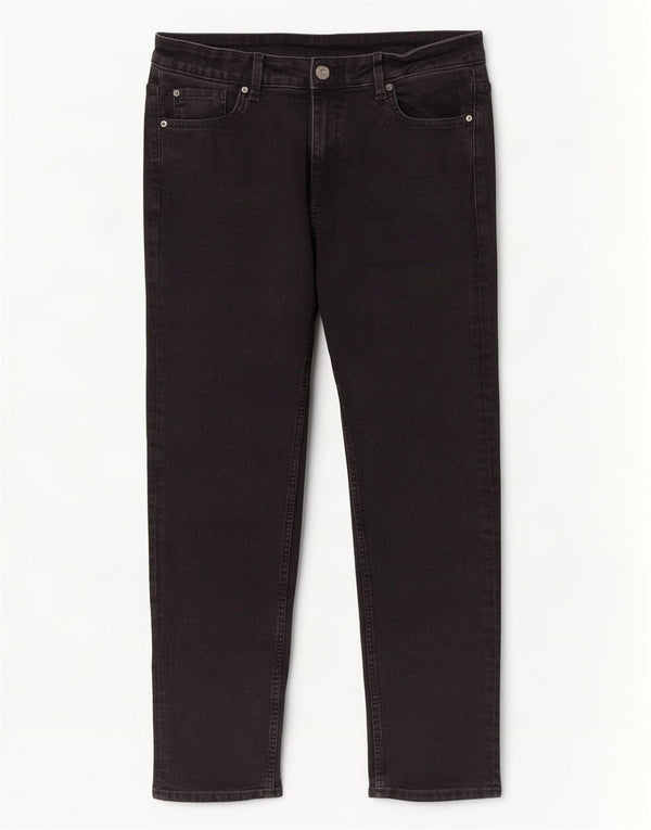 Marks & Spencer Damskie The Sienna Straight Jeans UK 14 Medium W30 L26 Czarne