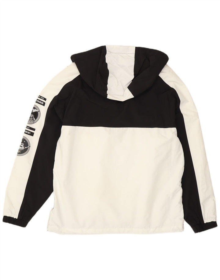 Męska kurtka Anorak Pull & Bear Nasa Graphic UK 38 w kolorze średniej bieli