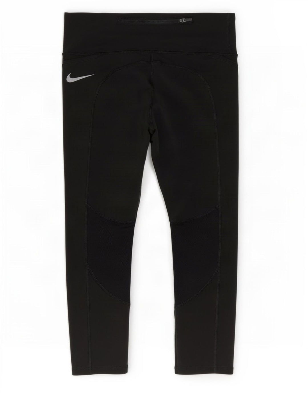Damskie legginsy Nike Dri Fit Capri UK 8, małe, czarne, poliestrowe