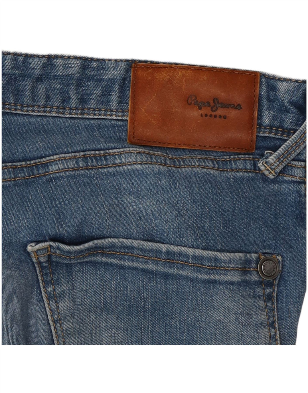 PEPE JEANS Damskie jeansy obcisłe W32 L32 Niebieskie