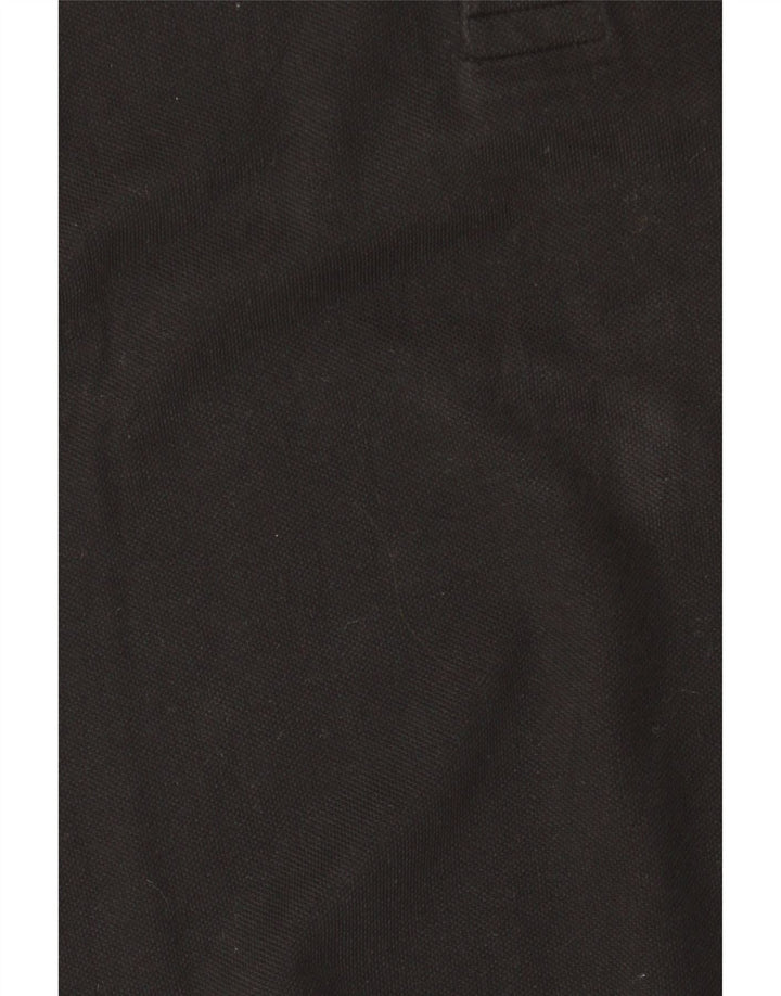 Męska koszulka polo Diadora, mała, czarna, bawełniana