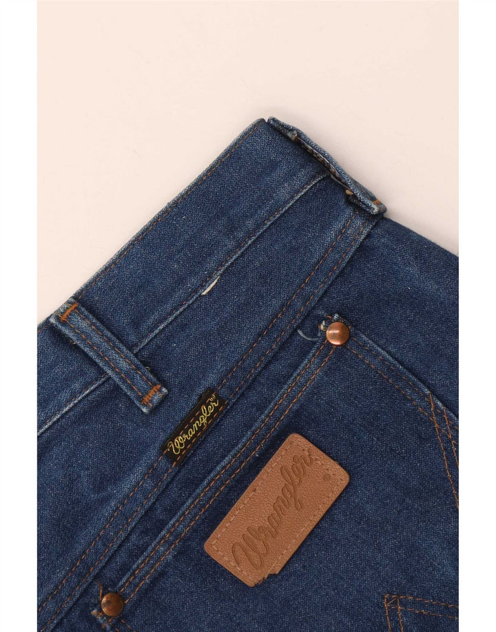 Męskie jeansy Wrangler o prostym kroju W44 L26 niebieskie