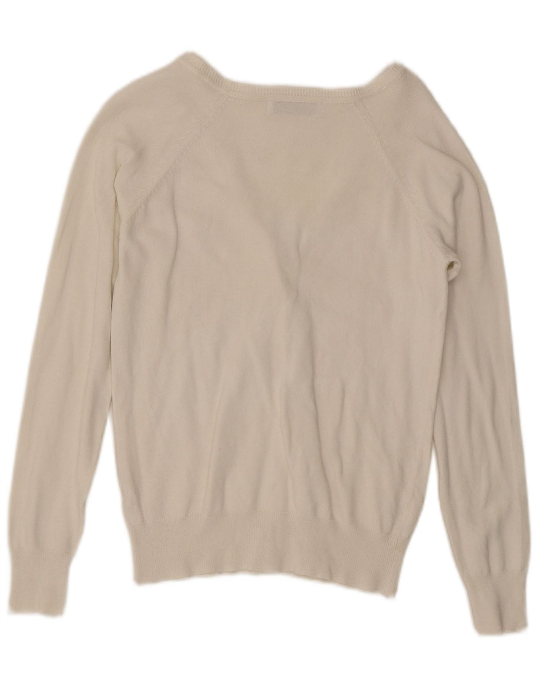 Sweter damski Zara o regularnym kroju, UK 12, średni biały