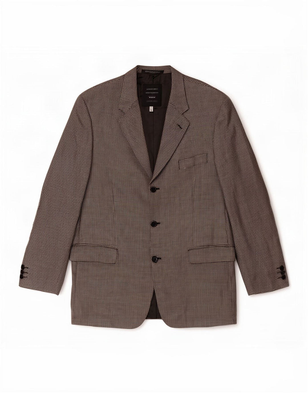 Marks & Spencer Męska marynarka St. Michael Blazer UK 42 w dużą szarą kratkę