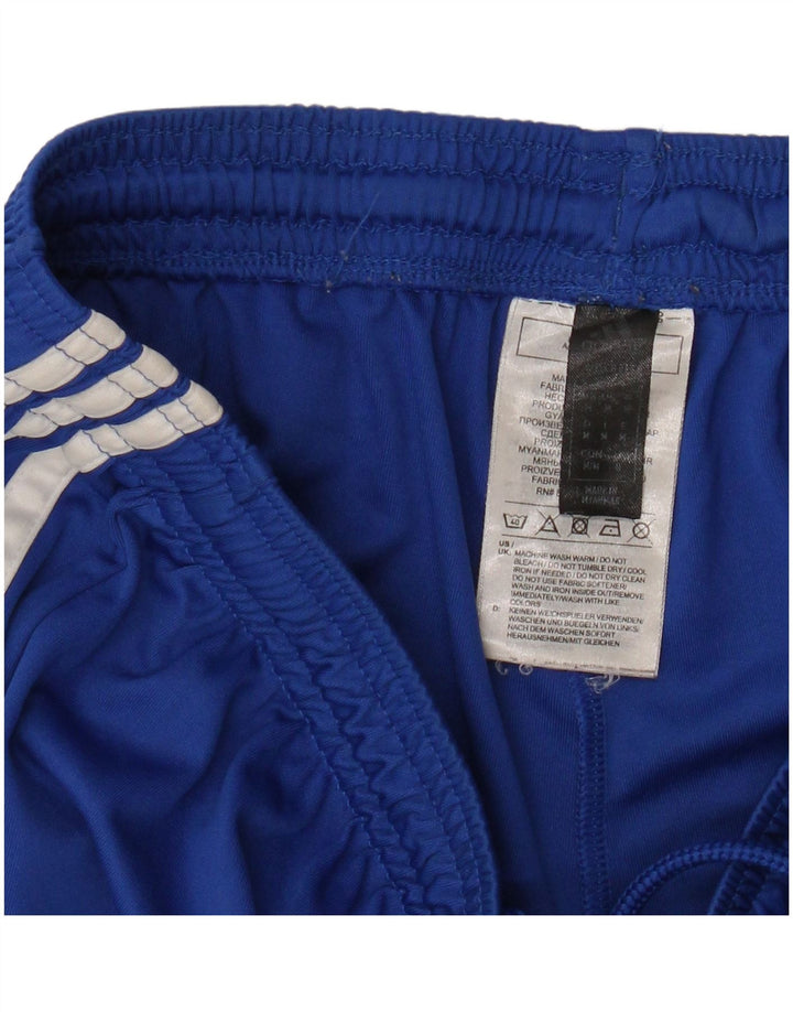 Męskie spodenki sportowe Adidas Aeroready Graphic, średnioniebieskie, poliestrowe