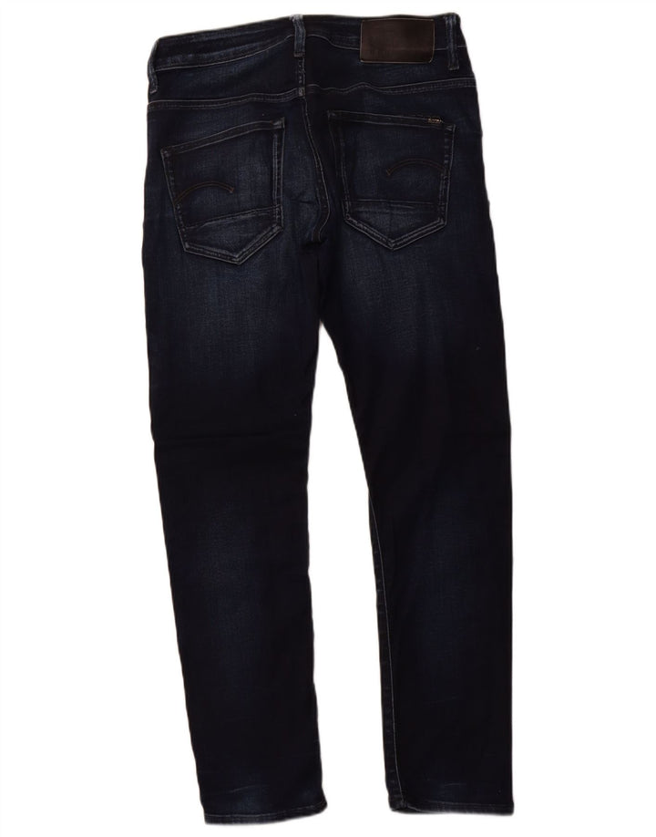Damskie jeansy G-STAR 3301 Slim W29 L30 Granatowa bawełna