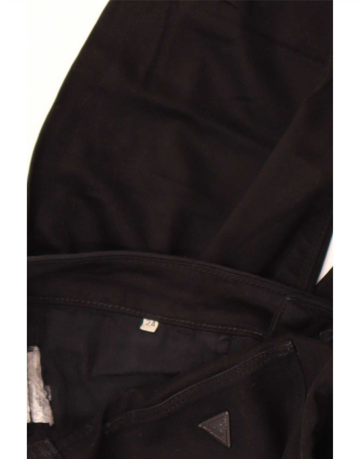 Damskie jeansy Guess Super Low Skinny W24 L27 Czarne