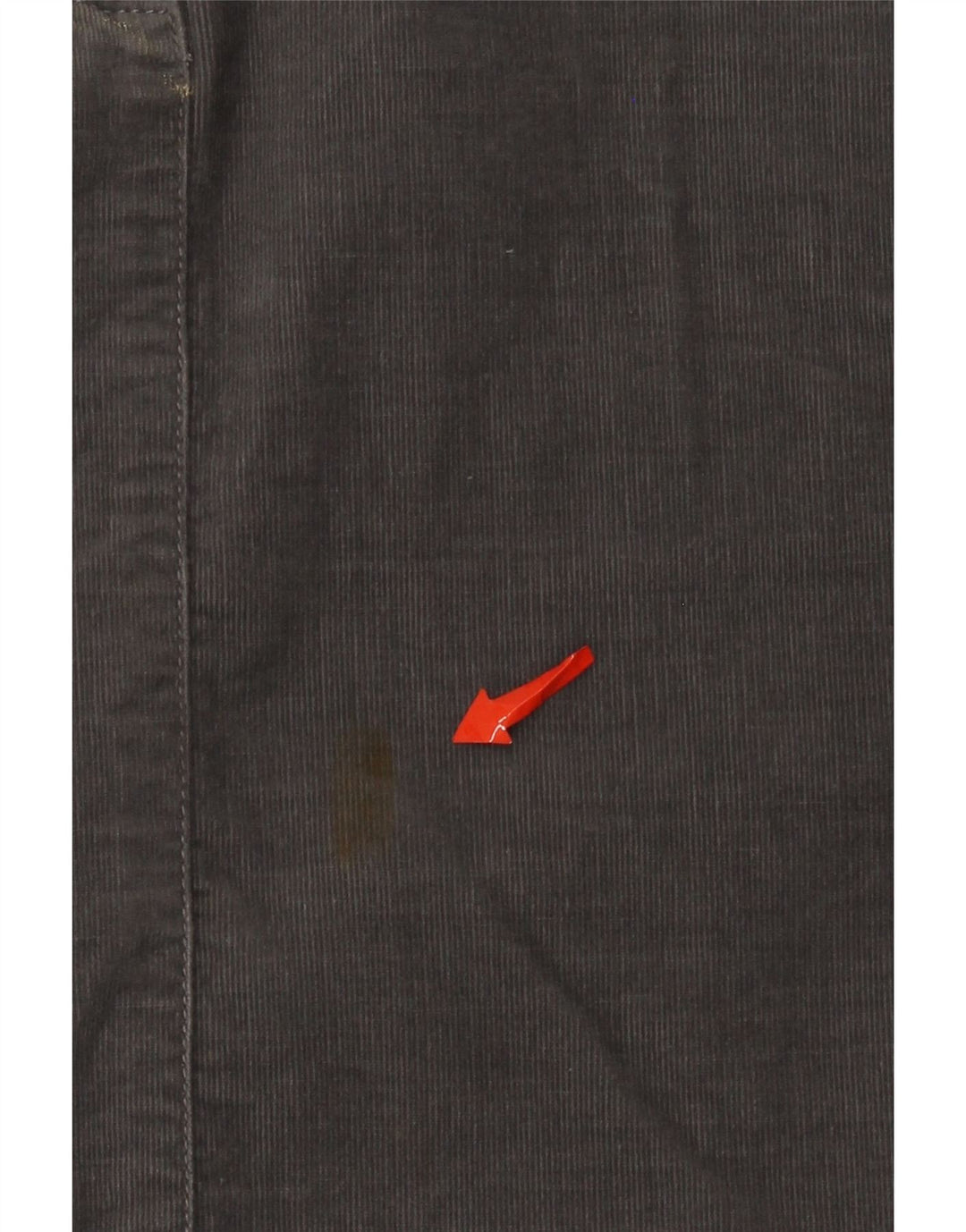 Spódnica sztruksowa Benetton damska Mini IT 42 Medium W30 Szara bawełna