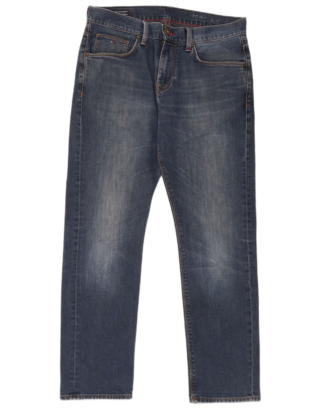 Męskie jeansy slim fit Tommy Hilfiger W31 L30 Niebieskie bawełniane