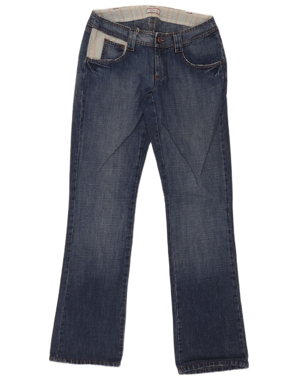 Max & Co. Womens Bootcut Jeans UK 8 Small W30 L32 Navy Blue Cotton