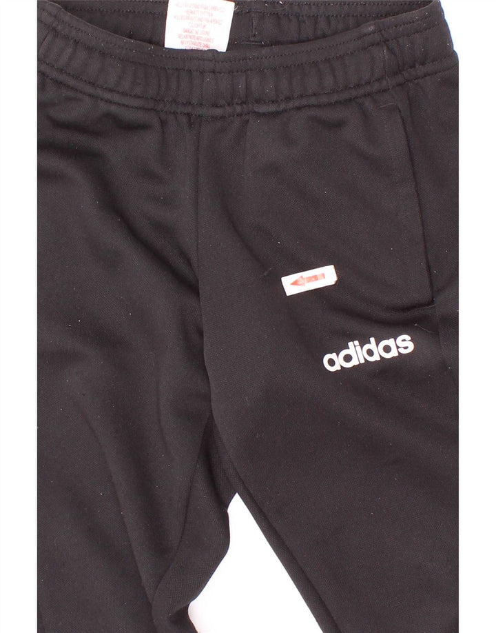 Chłopięce spodnie dresowe Adidas Climalite 3-4 lata, czarny poliester