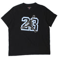 Męski T-shirt z grafiką Jordan, top 2XL, czarna bawełna