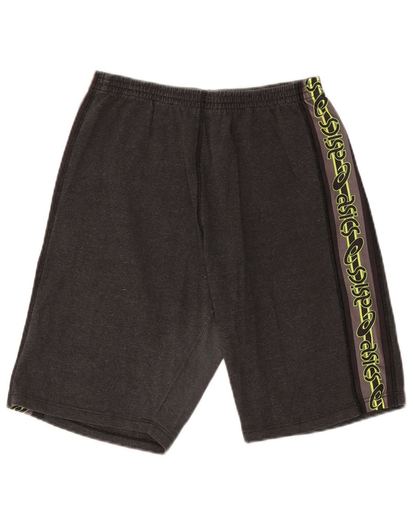 Męskie spodenki sportowe Asics Graphic XL, szare, bawełniane