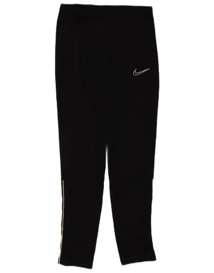 Damskie spodnie dresowe Nike Dri Fit UK 12, średni czarny poliester