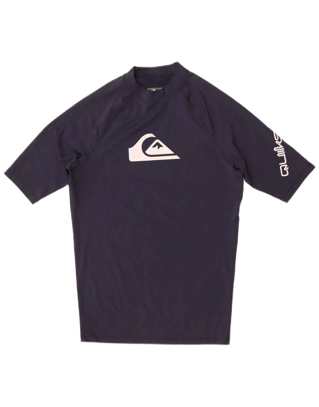 Męska koszulka z grafiką Quiksilver, średnia, granatowa