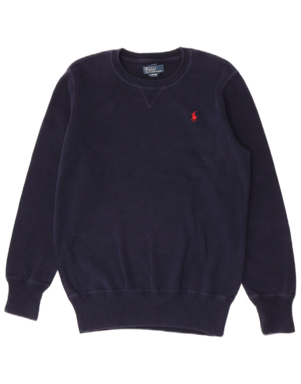 Bluza chłopięca Polo Ralph Lauren, 14-15 lat, duża, granatowa, bawełniana
