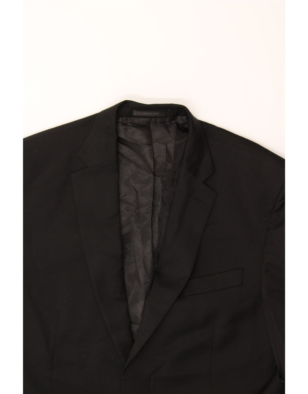 MICHAEL KORS Mens 2 Button Blazer Jacket UK 42 XL Black Wool Vintage Michael Kors and Second-Hand Michael Kors from Messina Hembry 