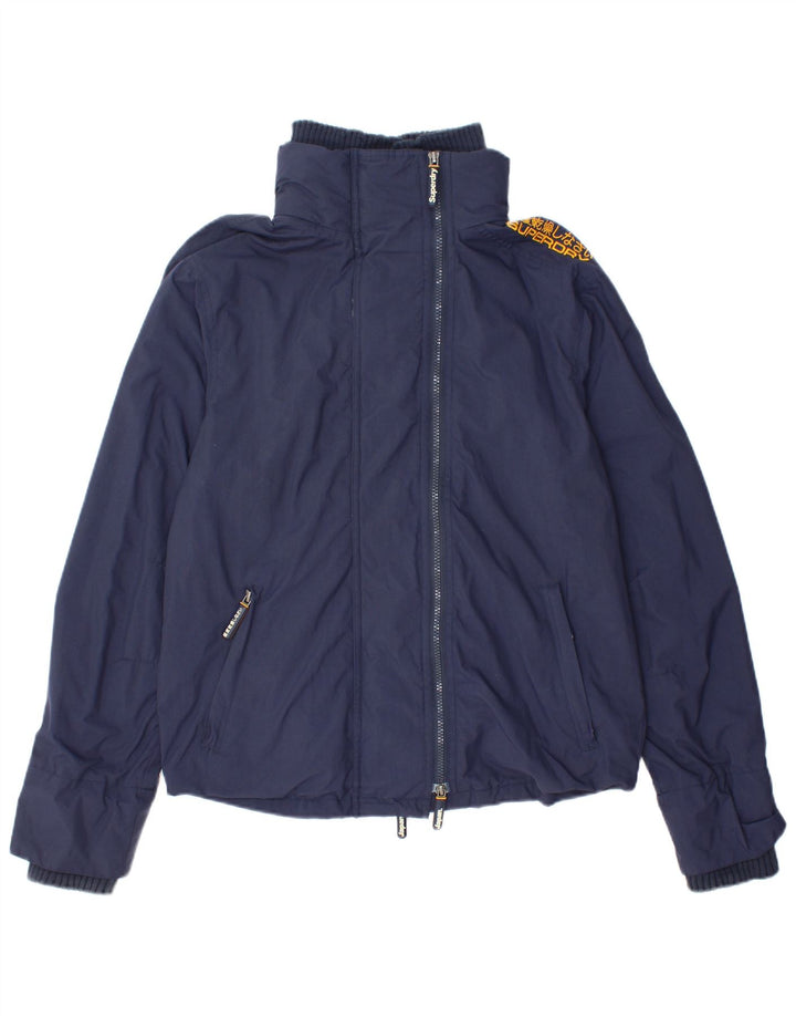 Damska kurtka wiatrówka Superdry The Windcheater UK 14, średni granat