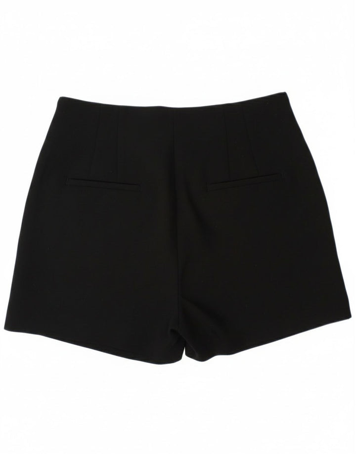 Damskie spodenki chino Zara, średnie W28, czarny poliester